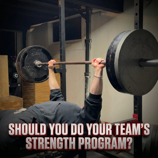 Should You Do Your Team’s Strength Program?