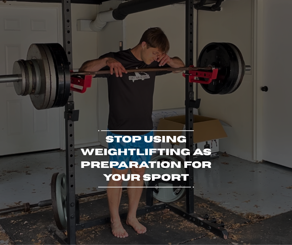 Stop Using Weightlifting As Preparation For Your Sport
