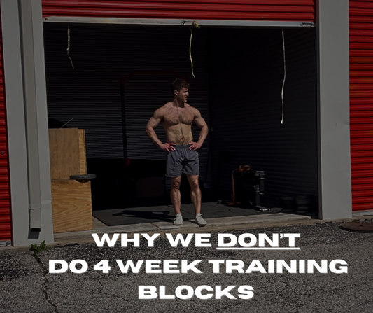 Why We Don’t Do 4 Week Training Blocks
