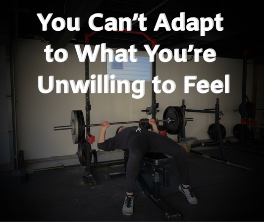You Can’t Adapt to What You’re Unwilling to Feel