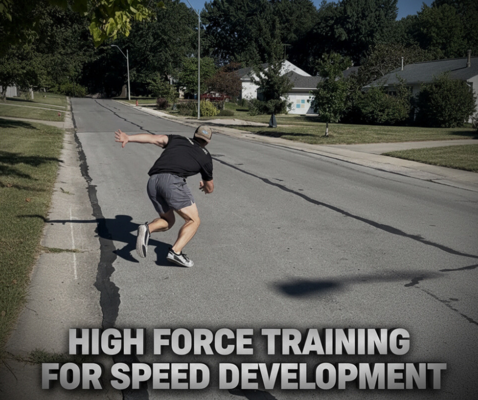 High Force Training For Speed Development